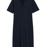 Frank & Eileen Emma Henley SS Maxi Dress - Vermillion