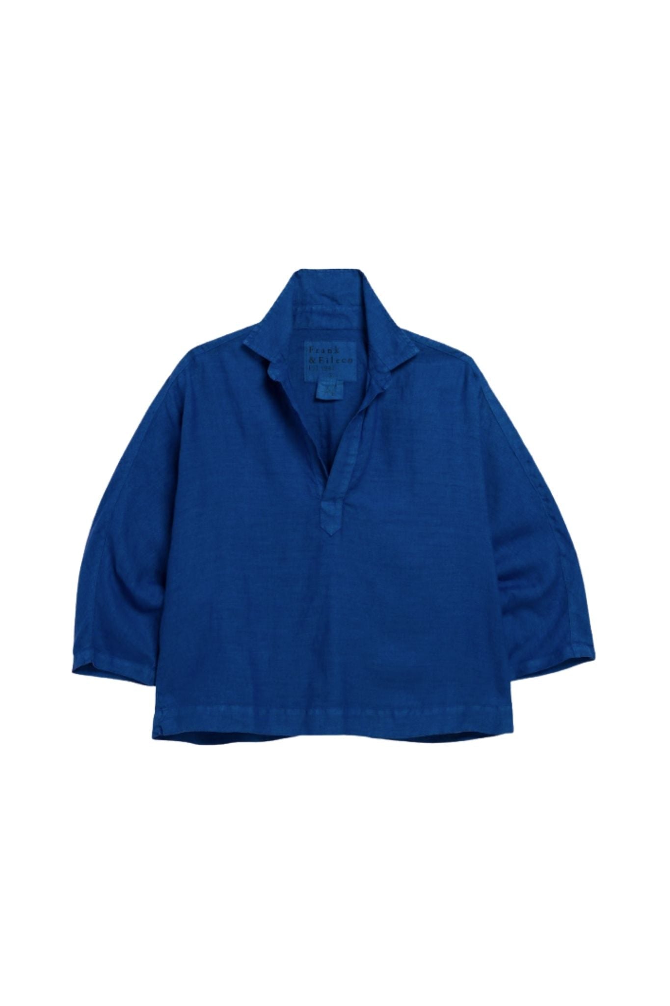 Frank & Eileen Gabi Popover Shirt - Vermillion