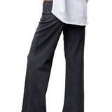 Frank & Eileen Galway 32" Wide Leg Jean - Vermillion