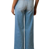 Frank & Eileen Galway 32" Wide Leg Jean - Vermillion