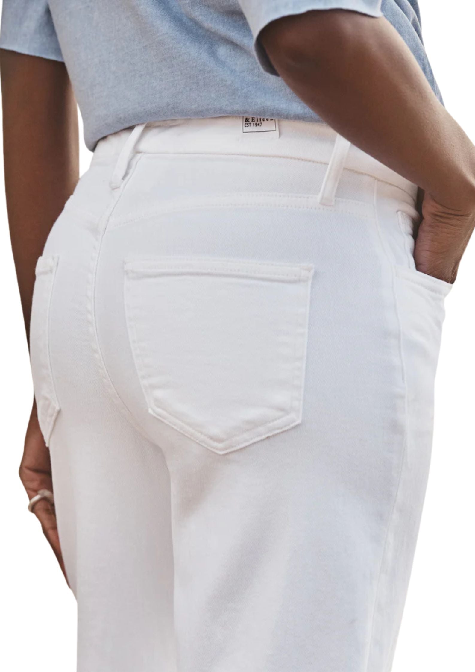 Frank & Eileen Galway Wide Leg Jean - Vermillion