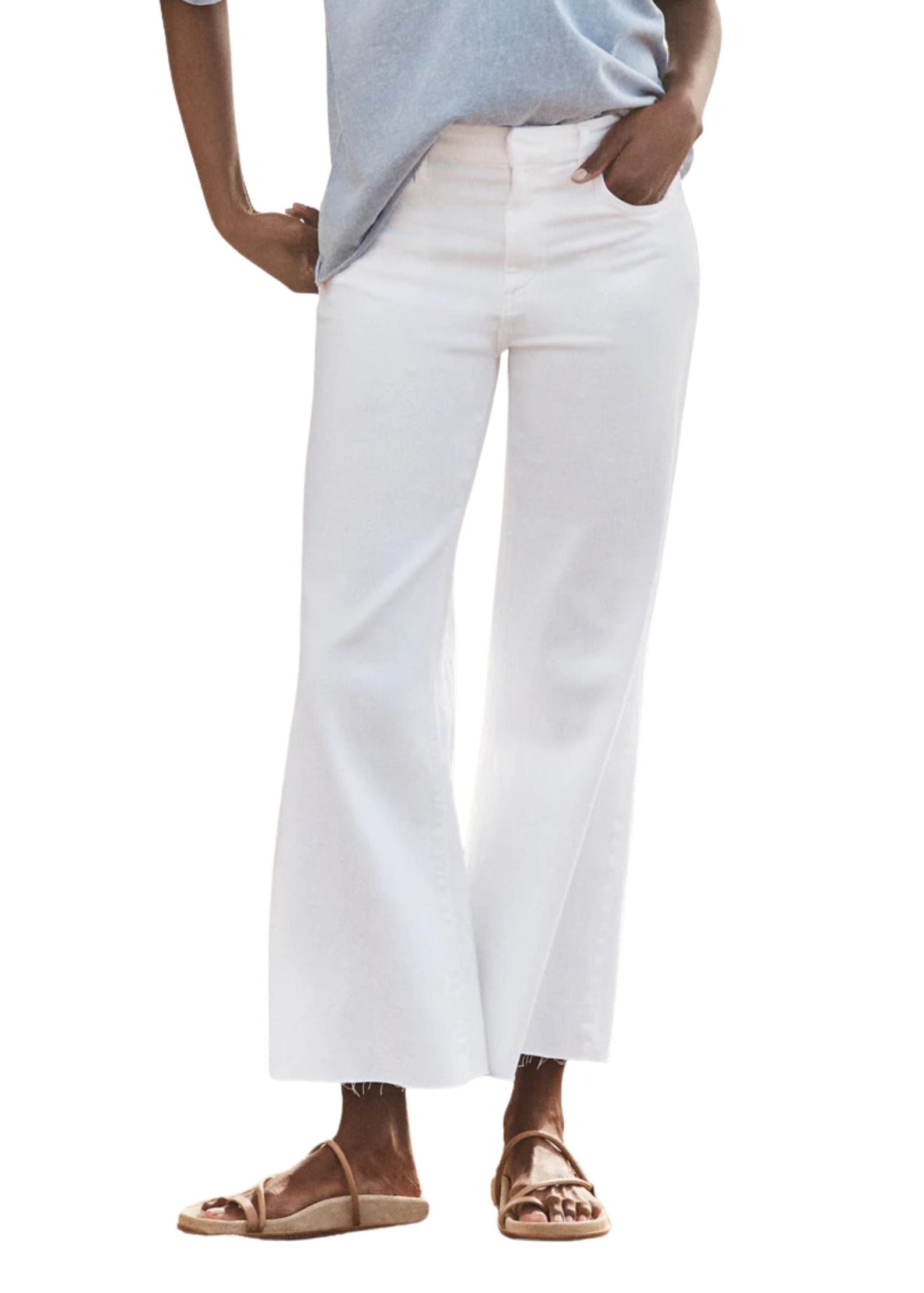 Frank & Eileen Galway Wide Leg Jean - Vermillion