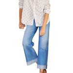 Frank & Eileen Illusion w/ Hem - Vermillion
