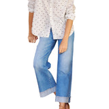 Frank & Eileen Illusion w/ Hem - Vermillion