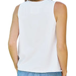 Frank & Eileen Inny Sleeveless Tank - Vermillion