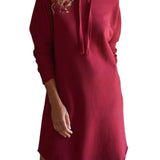 Frank & Eileen Jack - Hooded Mini Cape Dress - Vermillion