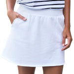 Frank & Eileen Kennedy Mini Skirt - Vermillion