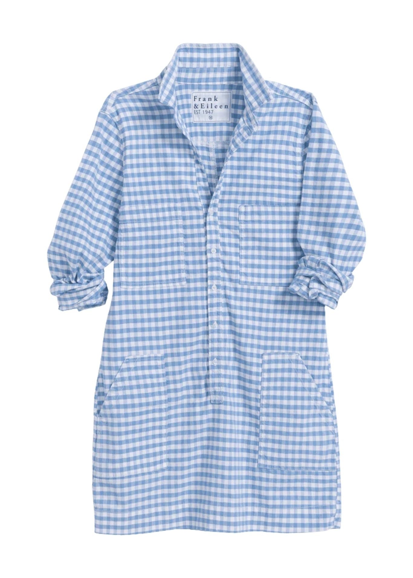 Frank & Eileen Long - Sleeve Playsuit Dress - Vermillion
