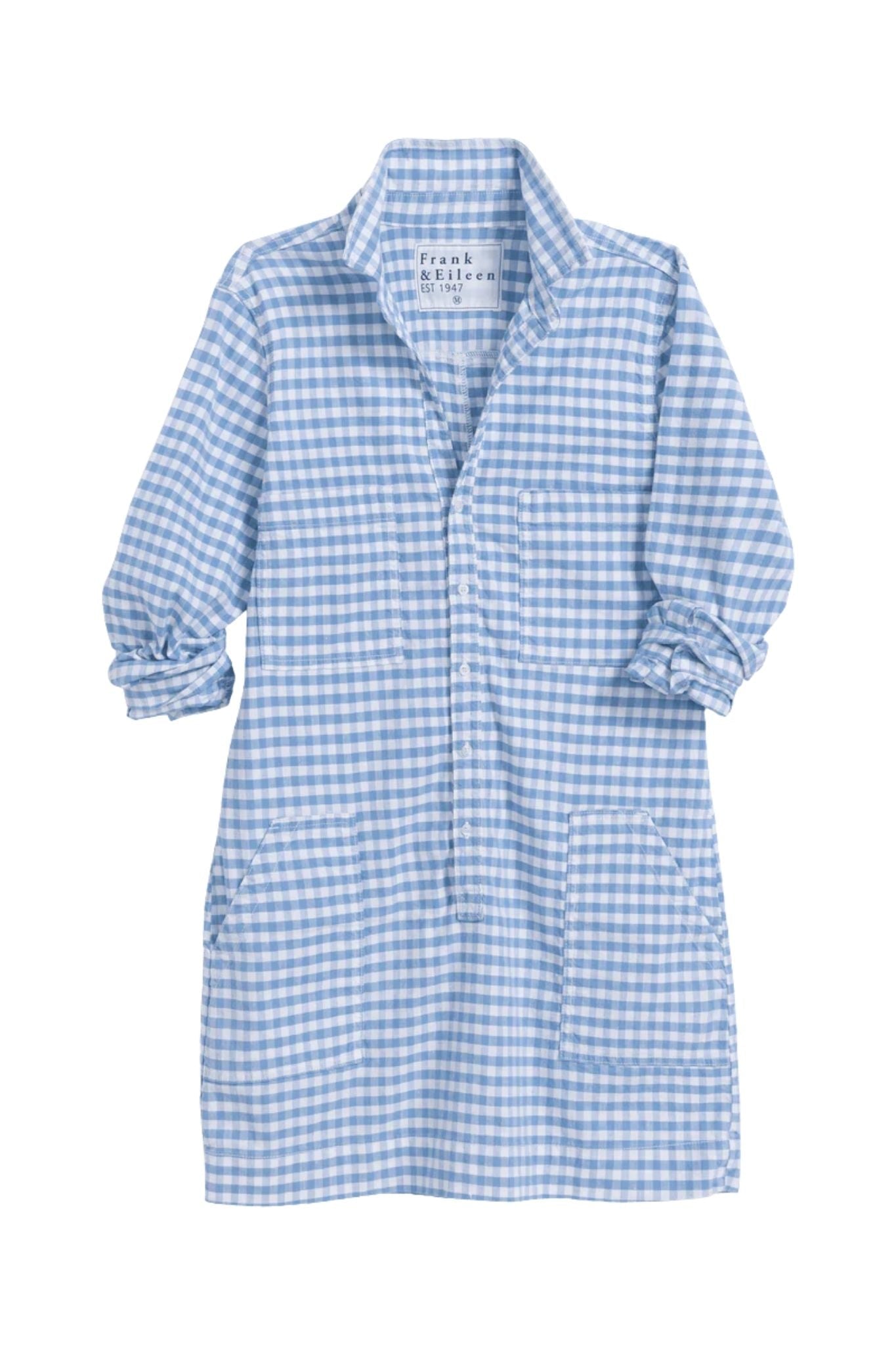 Frank & Eileen Long - Sleeve Playsuit Dress - Vermillion