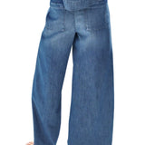 Frank & Eileen Madeline Patch Pocket Pull-on Pant - Vermillion