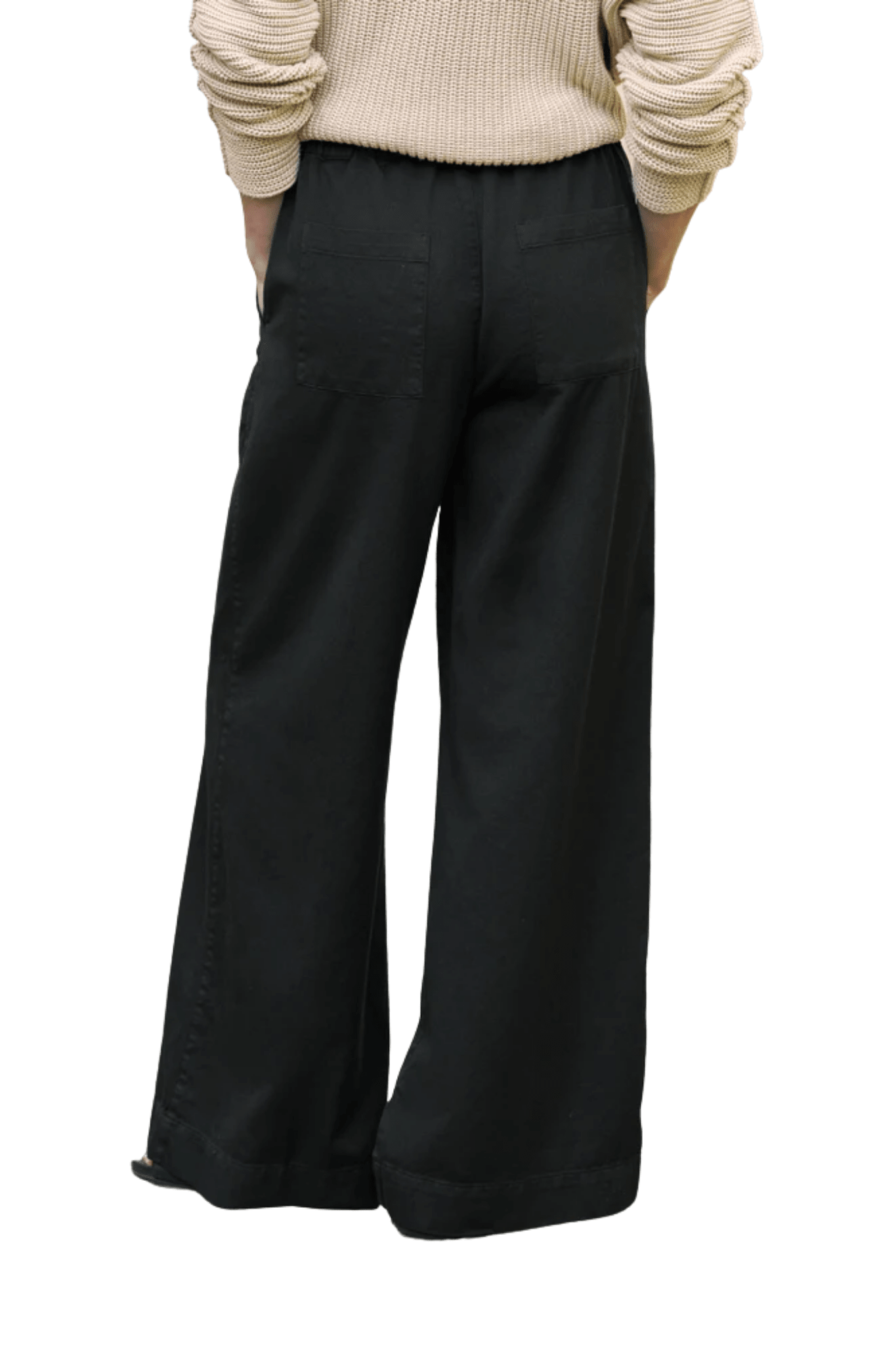 Frank & Eileen Madeline Patch-pocket Pull-on Pant - Vermillion