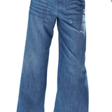 Frank & Eileen Madeline Patch Pocket Pull-on Pant - Vermillion