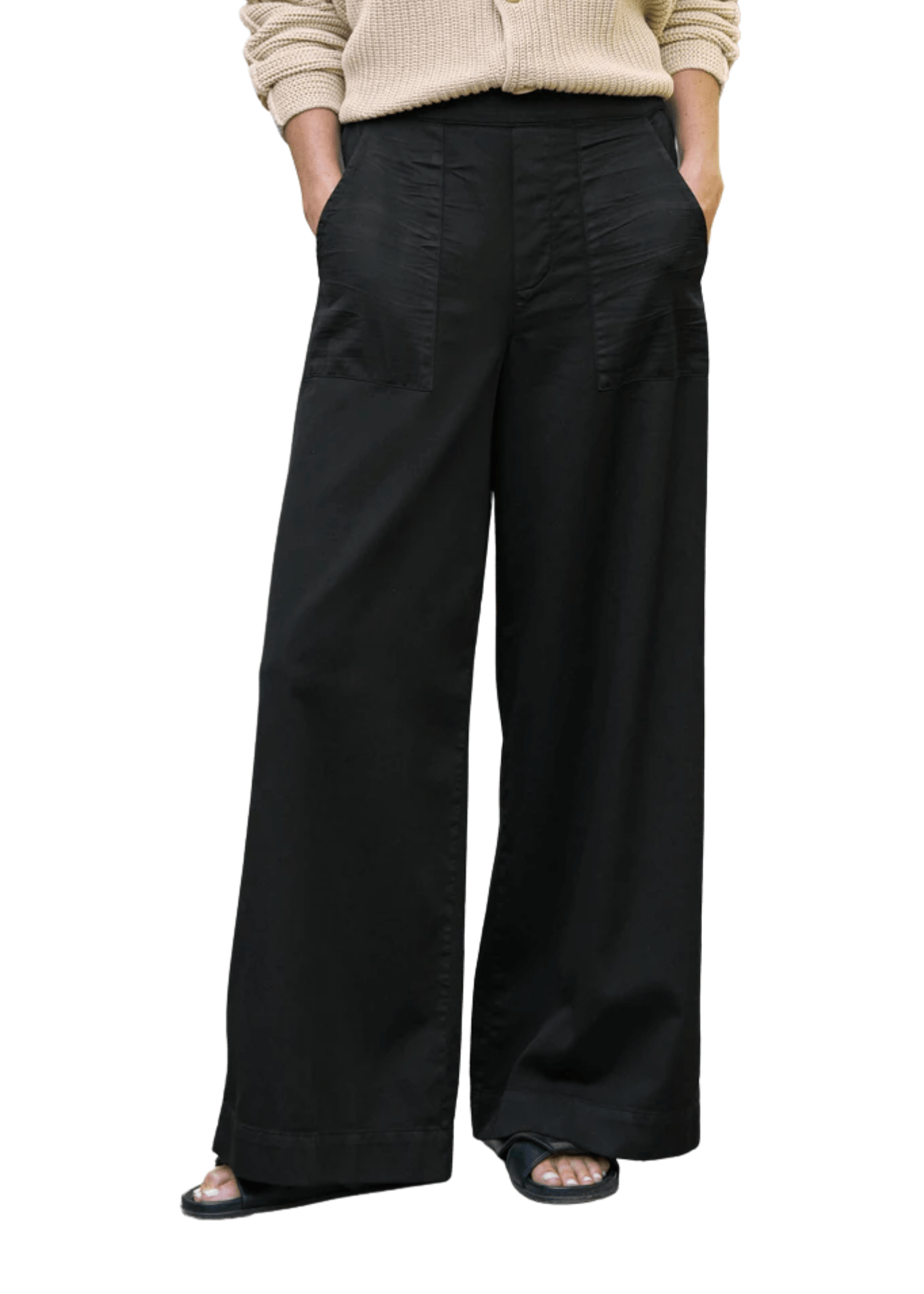 Frank & Eileen Madeline Patch-pocket Pull-on Pant - Vermillion