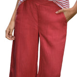 Frank & Eileen Maisie Pull - on Crop - Vermillion
