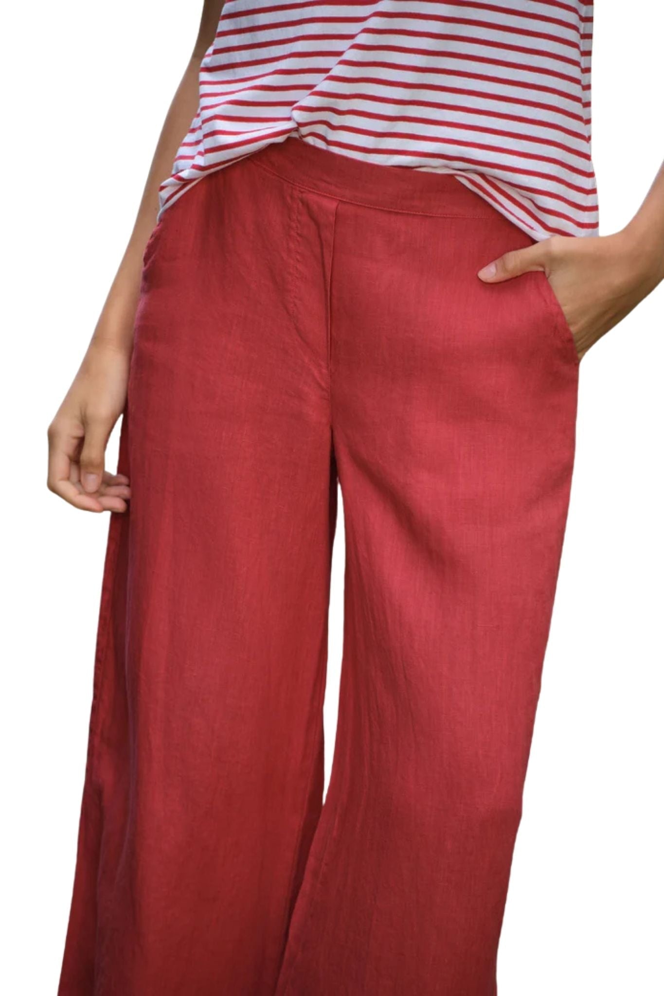 Frank & Eileen Maisie Pull - on Crop - Vermillion