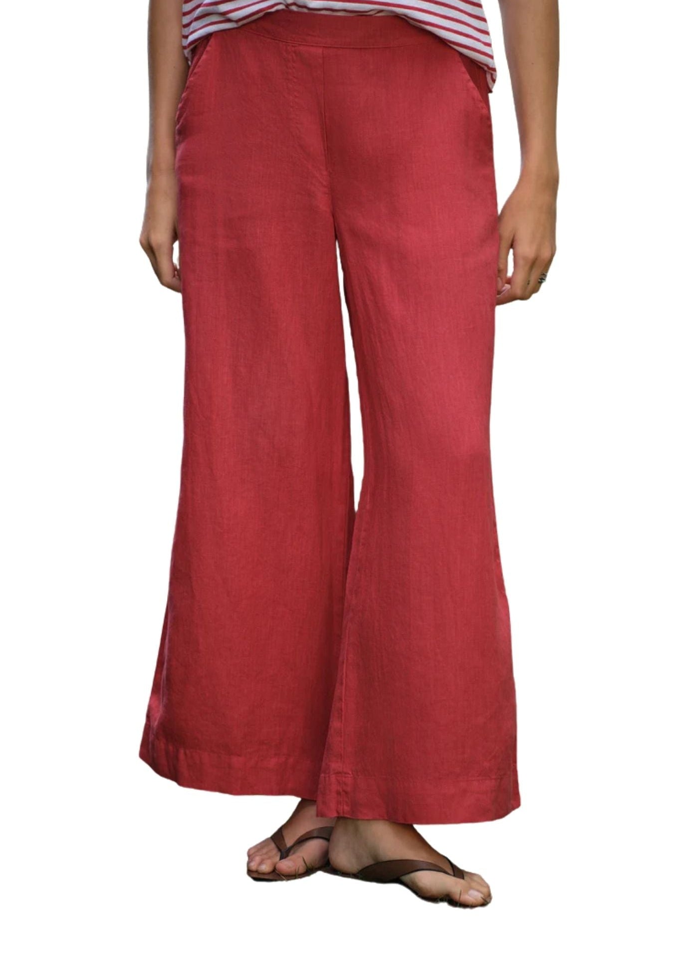 Frank & Eileen Maisie Pull - on Crop - Vermillion