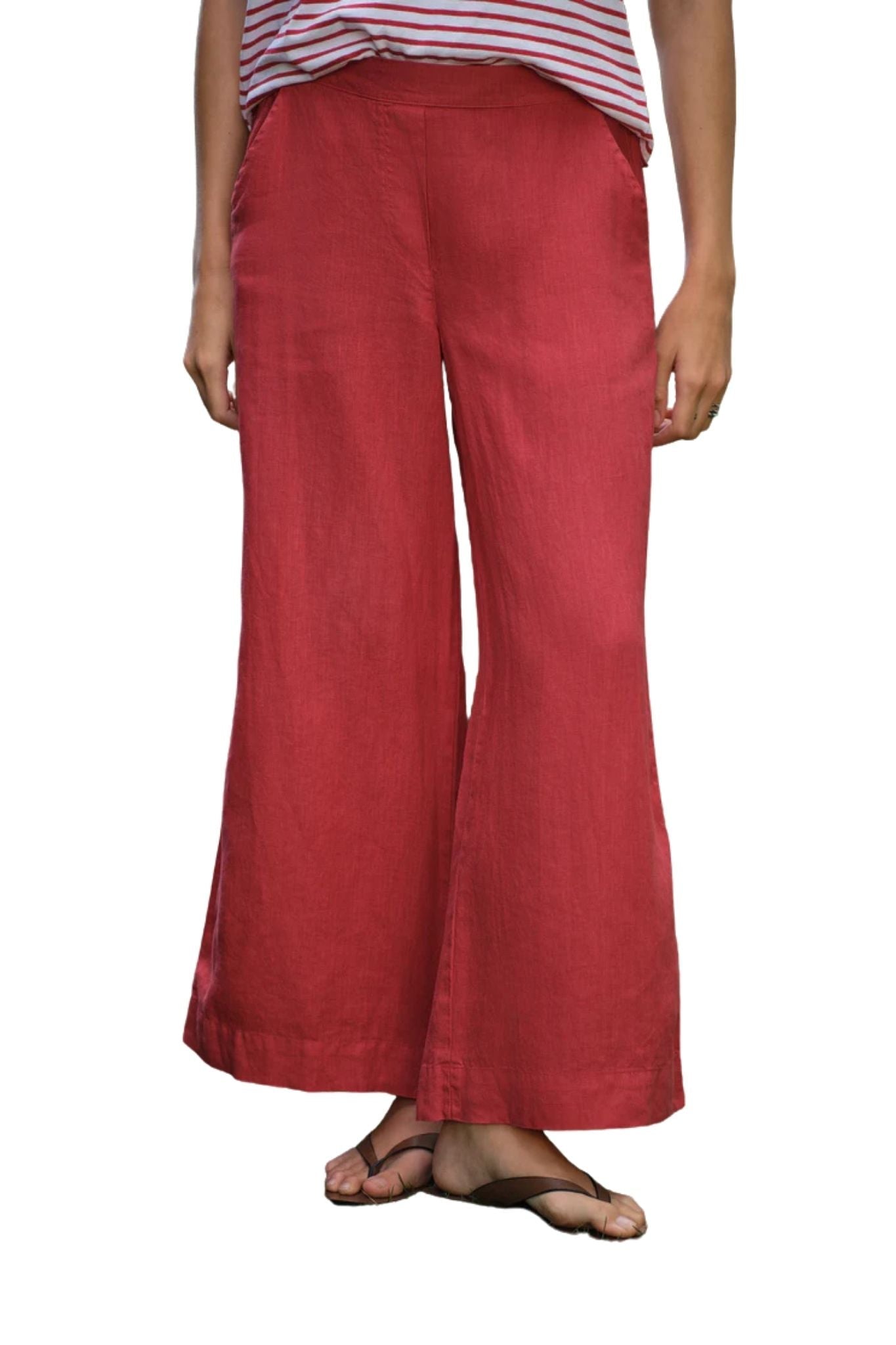 Frank & Eileen Maisie Pull - on Crop - Vermillion
