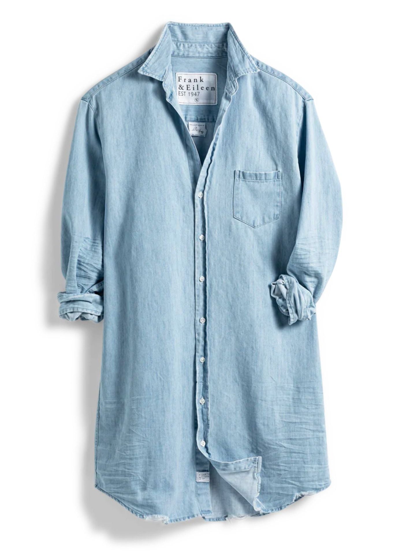 Frank & Eileen Mary Classic Shirtdress - Vermillion