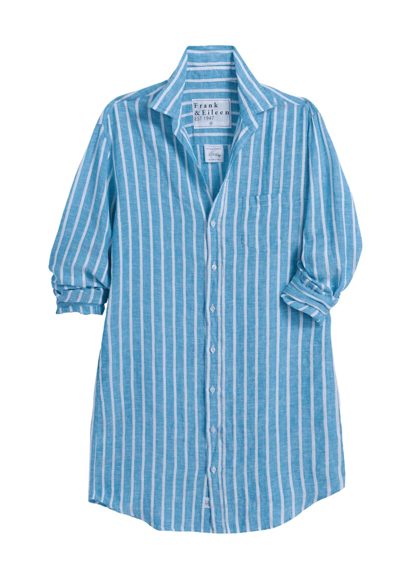 Frank & Eileen Mary Classic Shirtdress - Vermillion