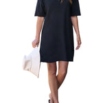 Frank & Eileen Mini Emma Henley Dress - Vermillion