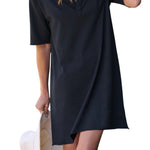 Frank & Eileen Mini Emma Henley Dress - Vermillion