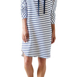 Frank & Eileen Mini James Hooded Cape Dress - Vermillion