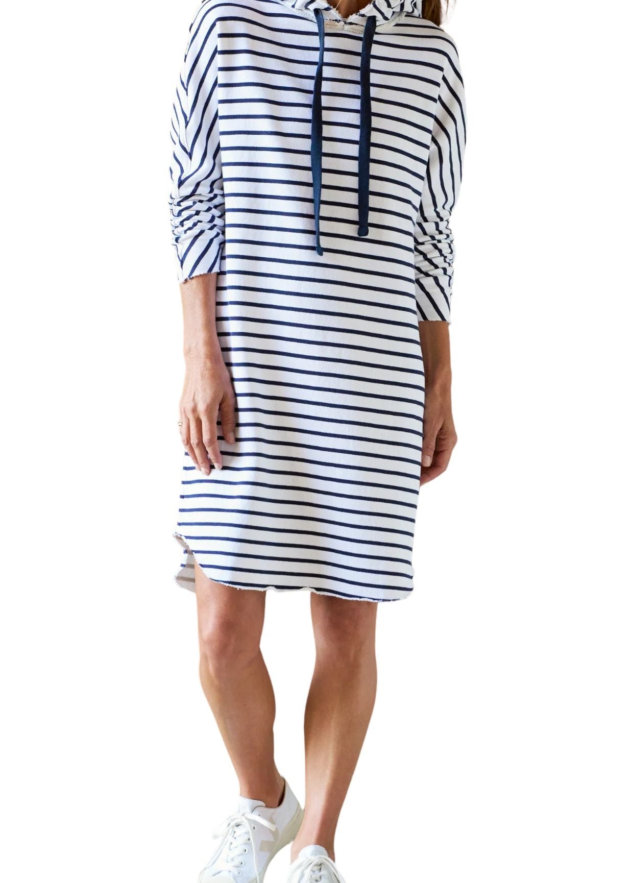 Frank & Eileen Mini James Hooded Cape Dress - Vermillion