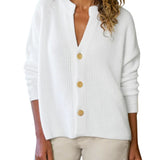 Frank & Eileen Montecito Cardigan - Vermillion