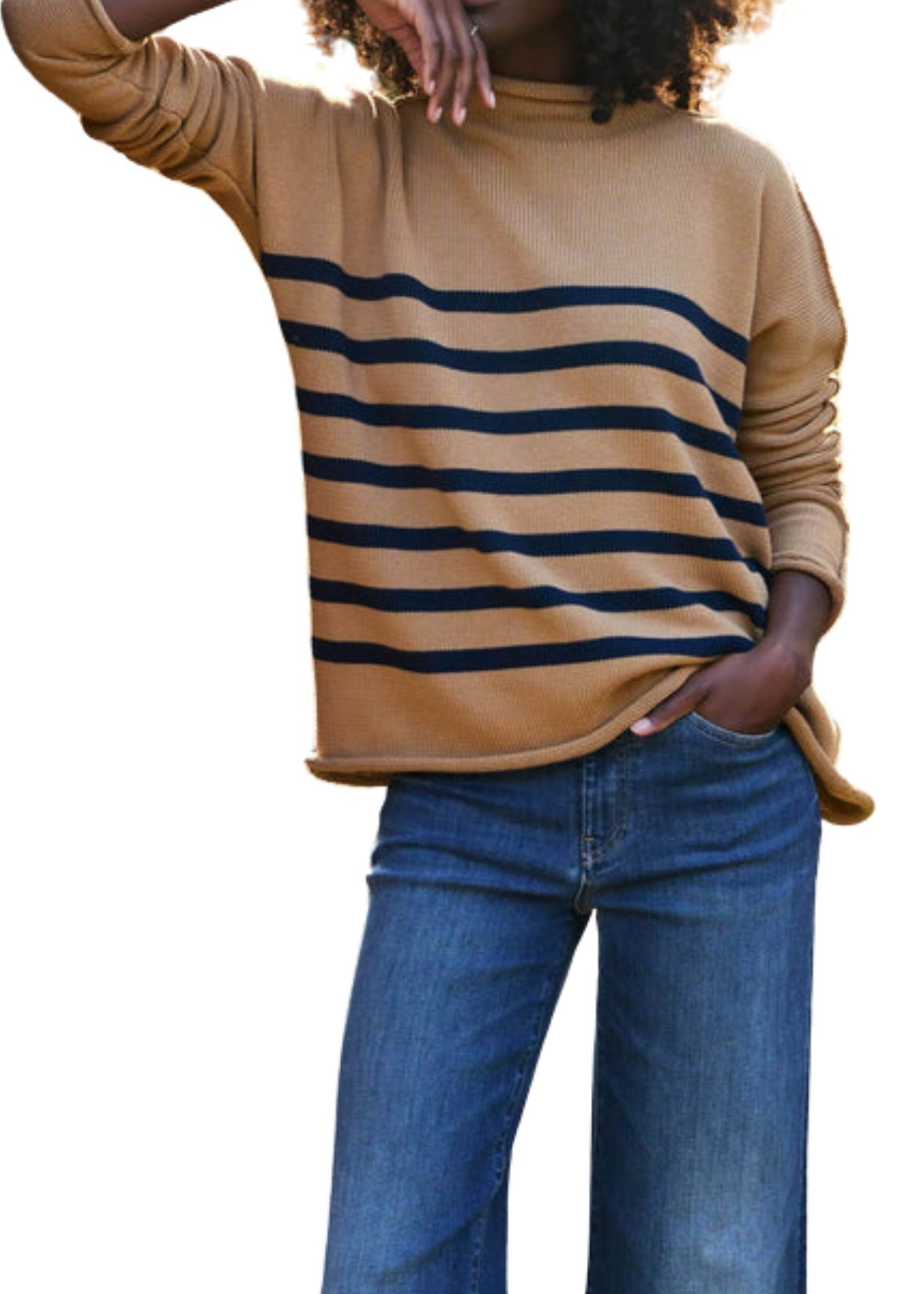Frank & Eileen Monterey Sweater - Vermillion