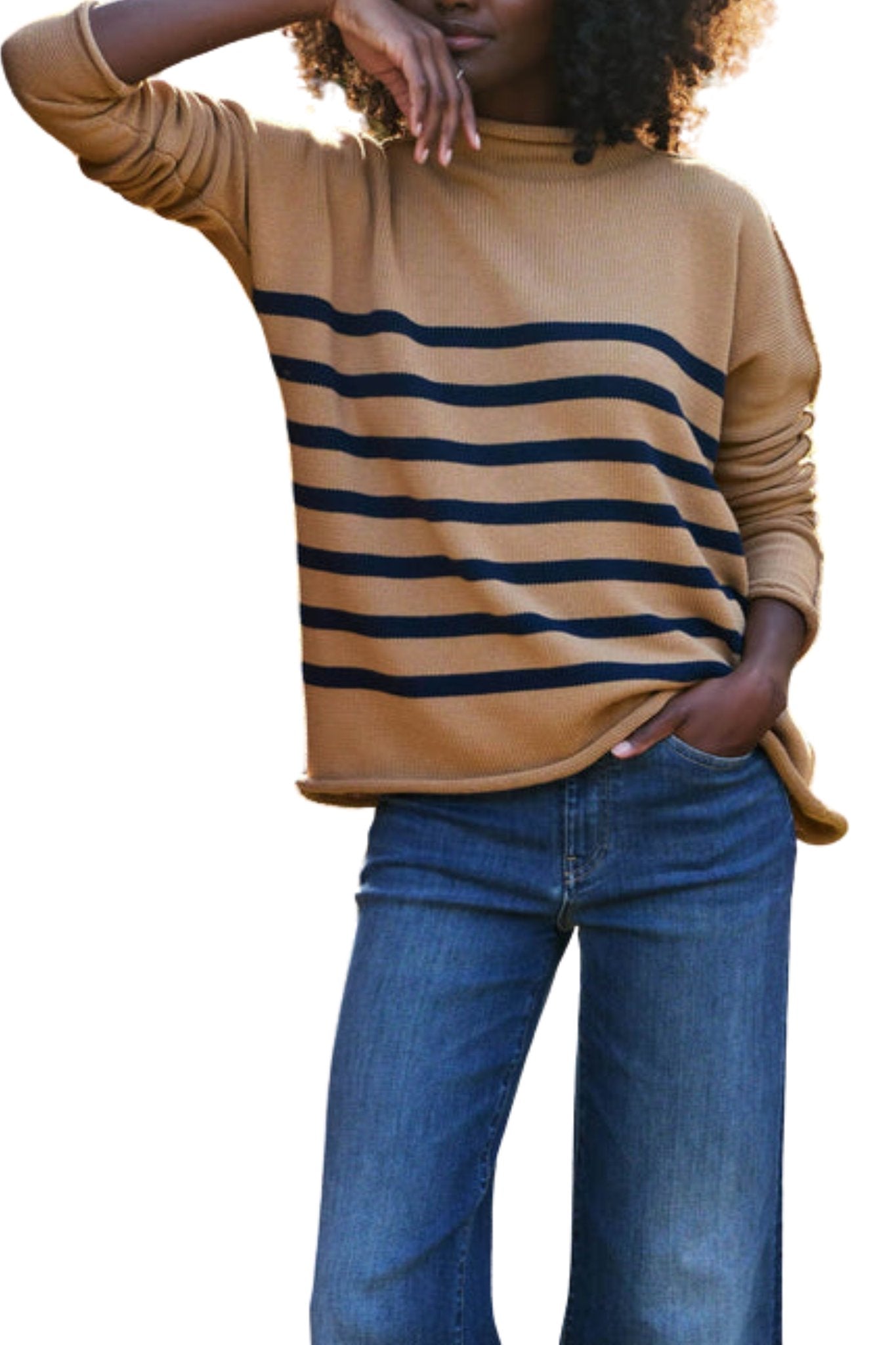 Frank & Eileen Monterey Sweater - Vermillion