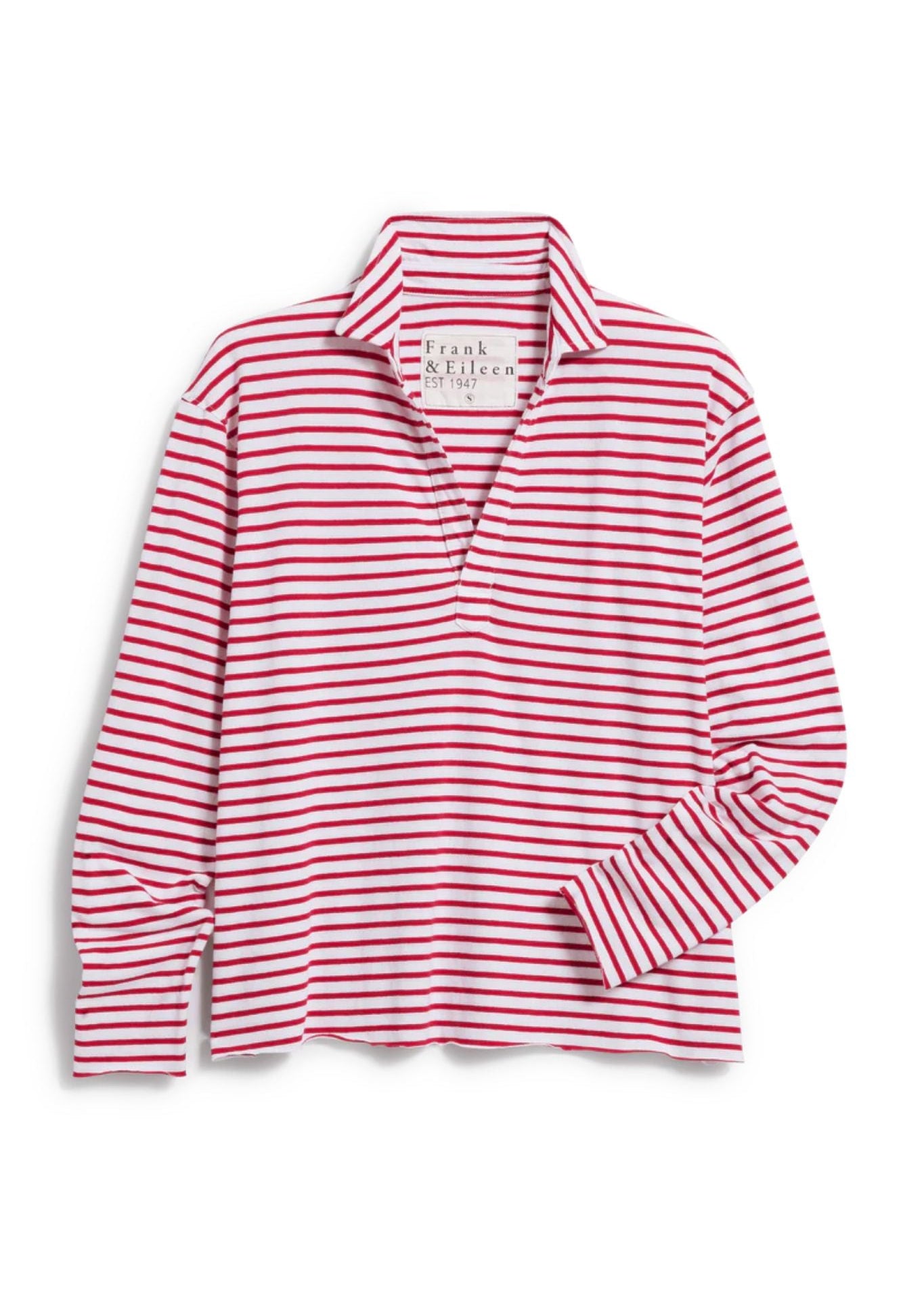 Frank & Eileen Patrick Popover Henley - Vermillion