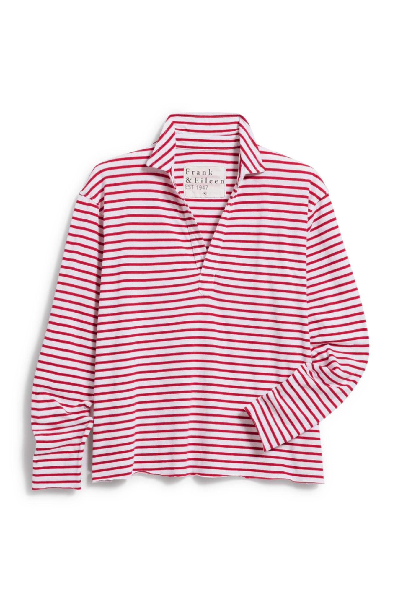 Frank & Eileen Patrick Popover Henley - Vermillion