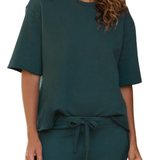 Frank & Eileen Perry Crew SS Tee - Vermillion