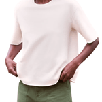Frank & Eileen Perry Crew Sweatshirt Tee - Vermillion