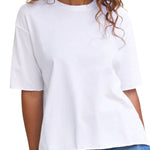 Frank & Eileen Perry Crew Tee - Vermillion