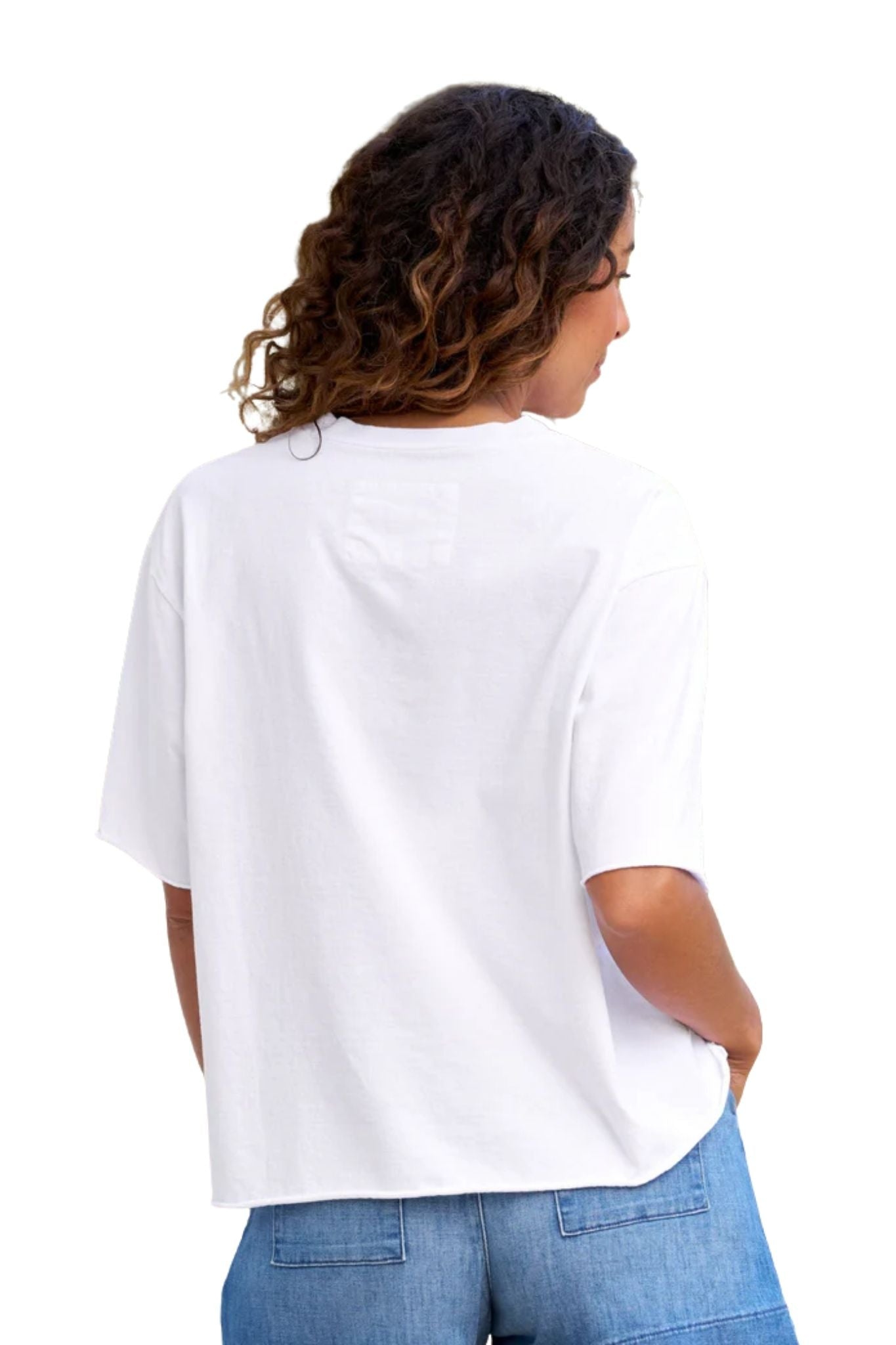 Frank & Eileen Perry Crew Tee - Vermillion