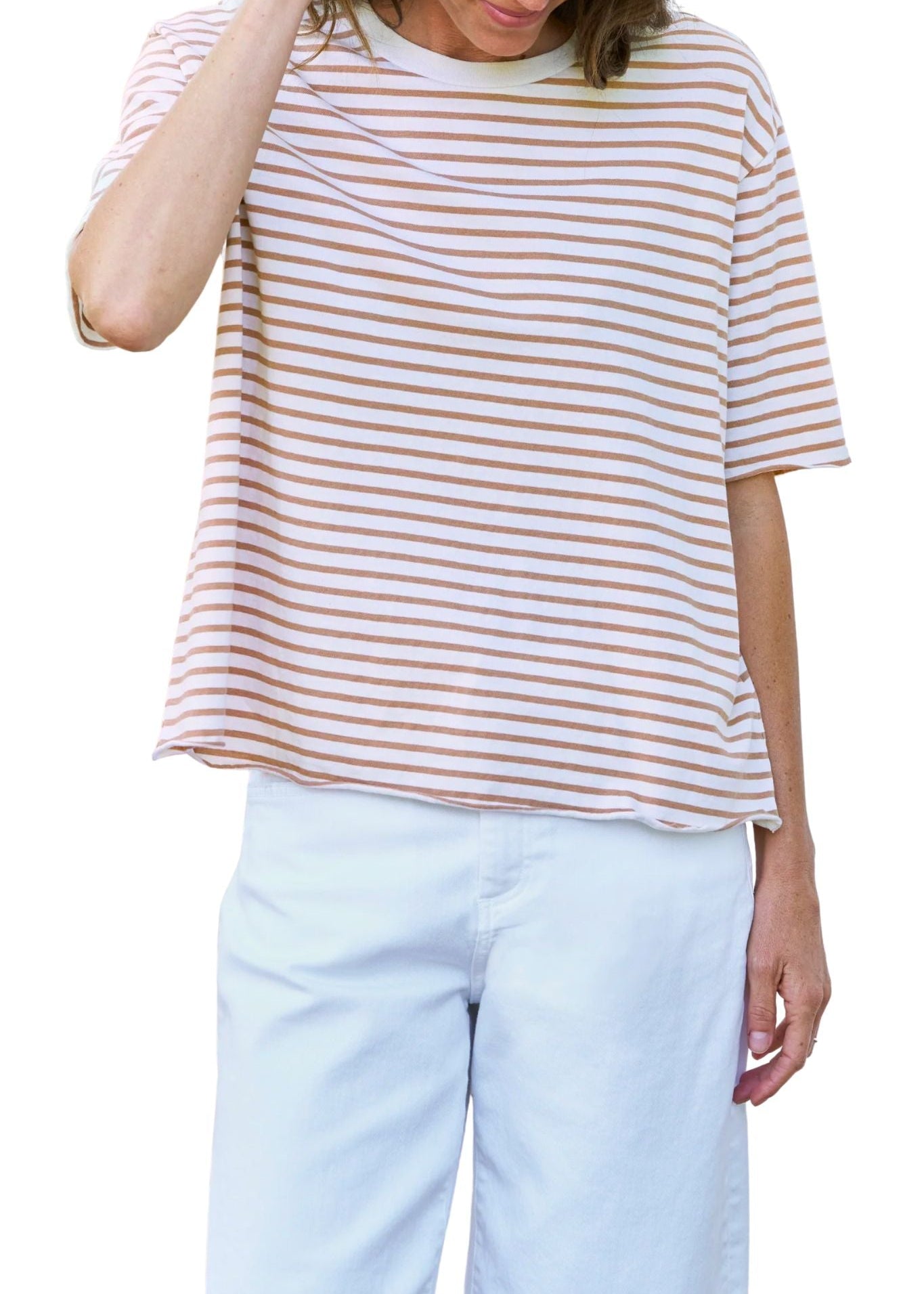Frank & Eileen Perry NYC Crewneck Tee - Vermillion