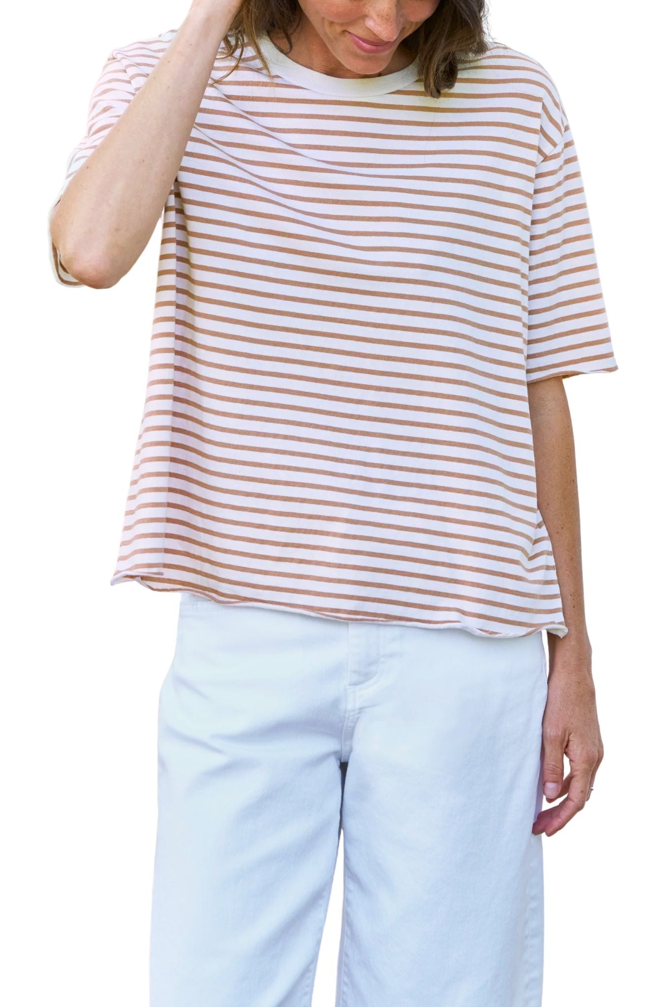 Frank & Eileen Perry NYC Crewneck Tee - Vermillion