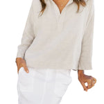 Frank & Eileen Popover Shirt - Vermillion