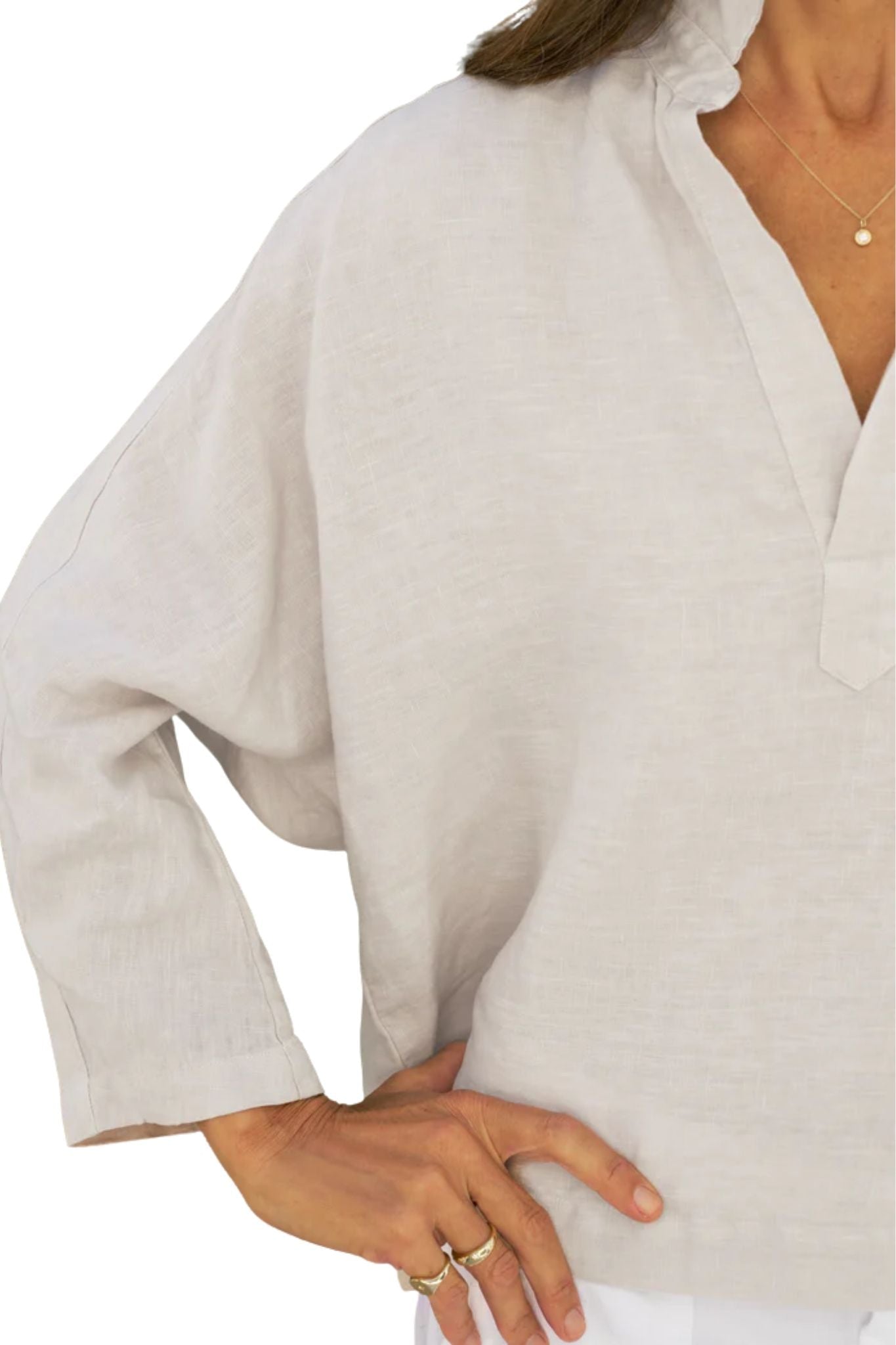 Frank & Eileen Popover Shirt - Vermillion