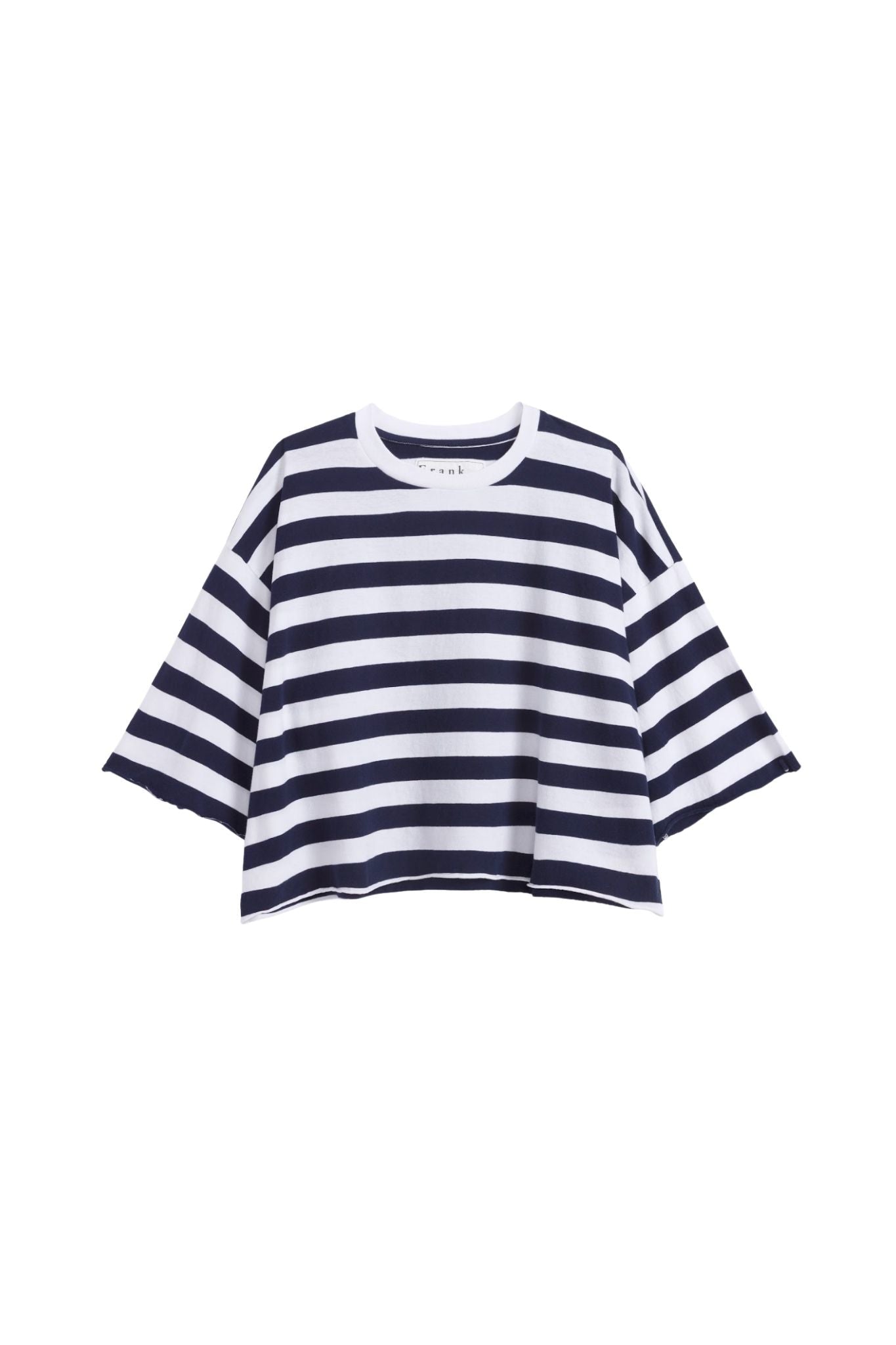 Frank & Eileen Presley Oversized Crop SS Tee - Vermillion