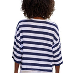Frank & Eileen Presley Oversized Crop SS Tee - Vermillion