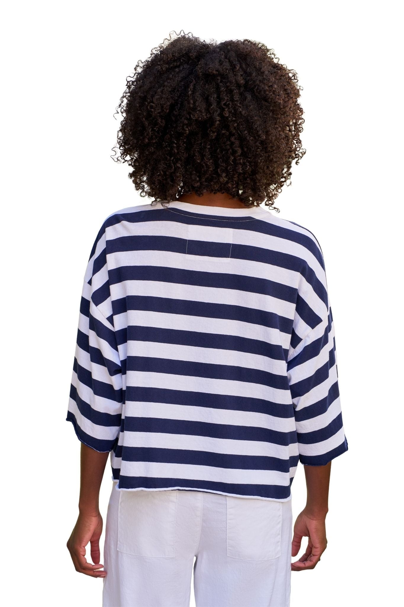 Frank & Eileen Presley Oversized Crop SS Tee - Vermillion