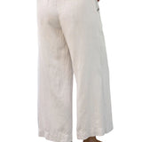 Frank & Eileen Pull on Crop Wide Leg - Vermillion