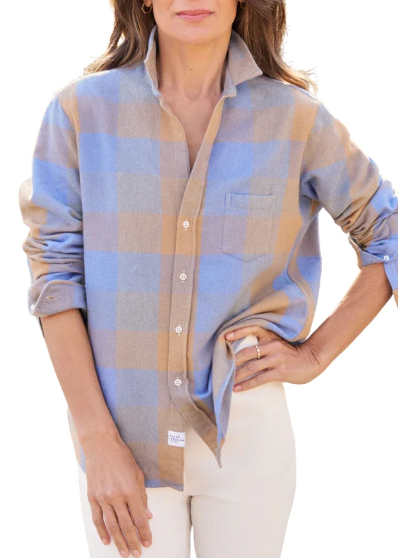 Frank & Eileen Relaxed Button - Up Shirt - Vermillion