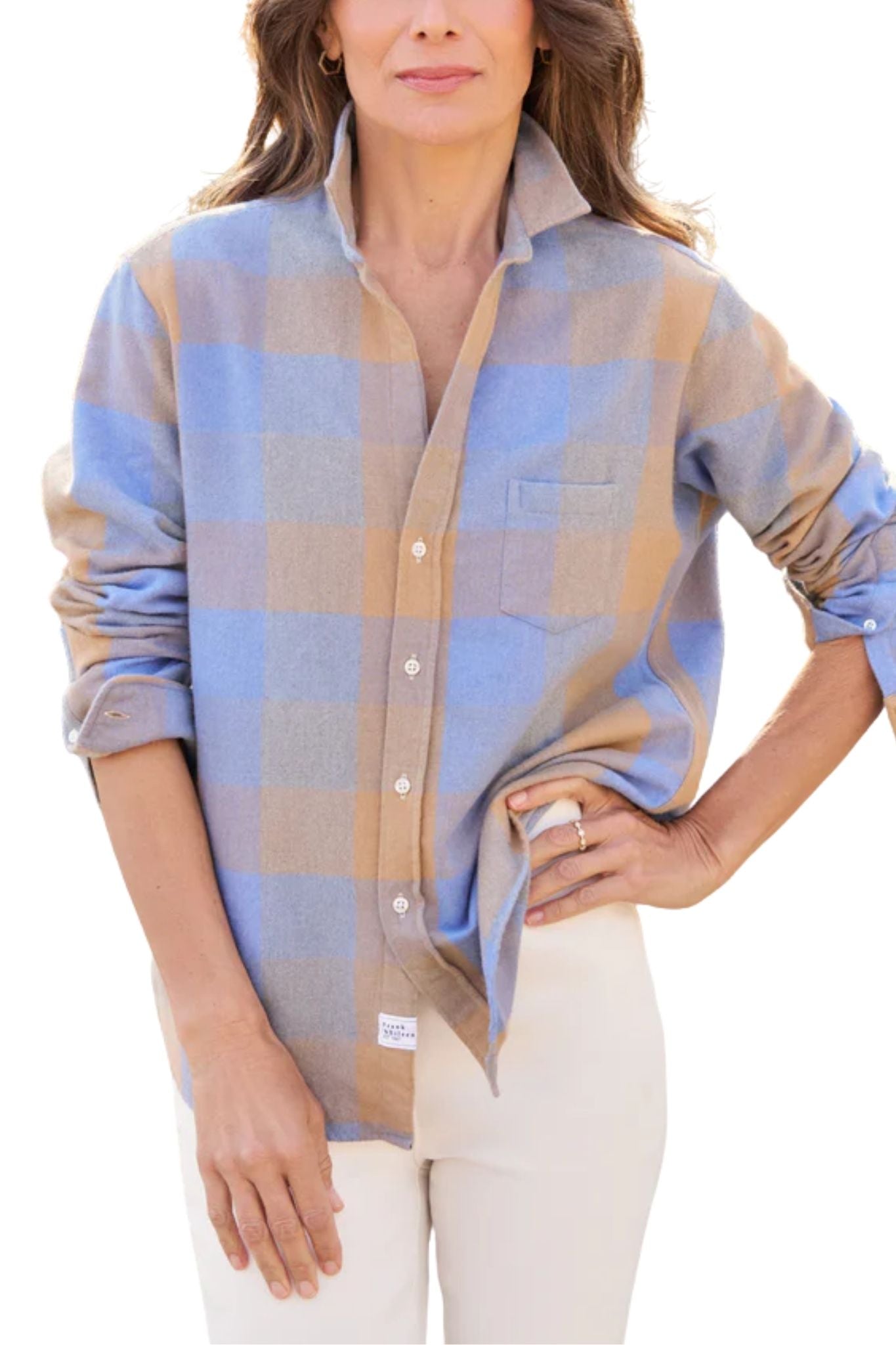 Frank & Eileen Relaxed Button - Up Shirt - Vermillion