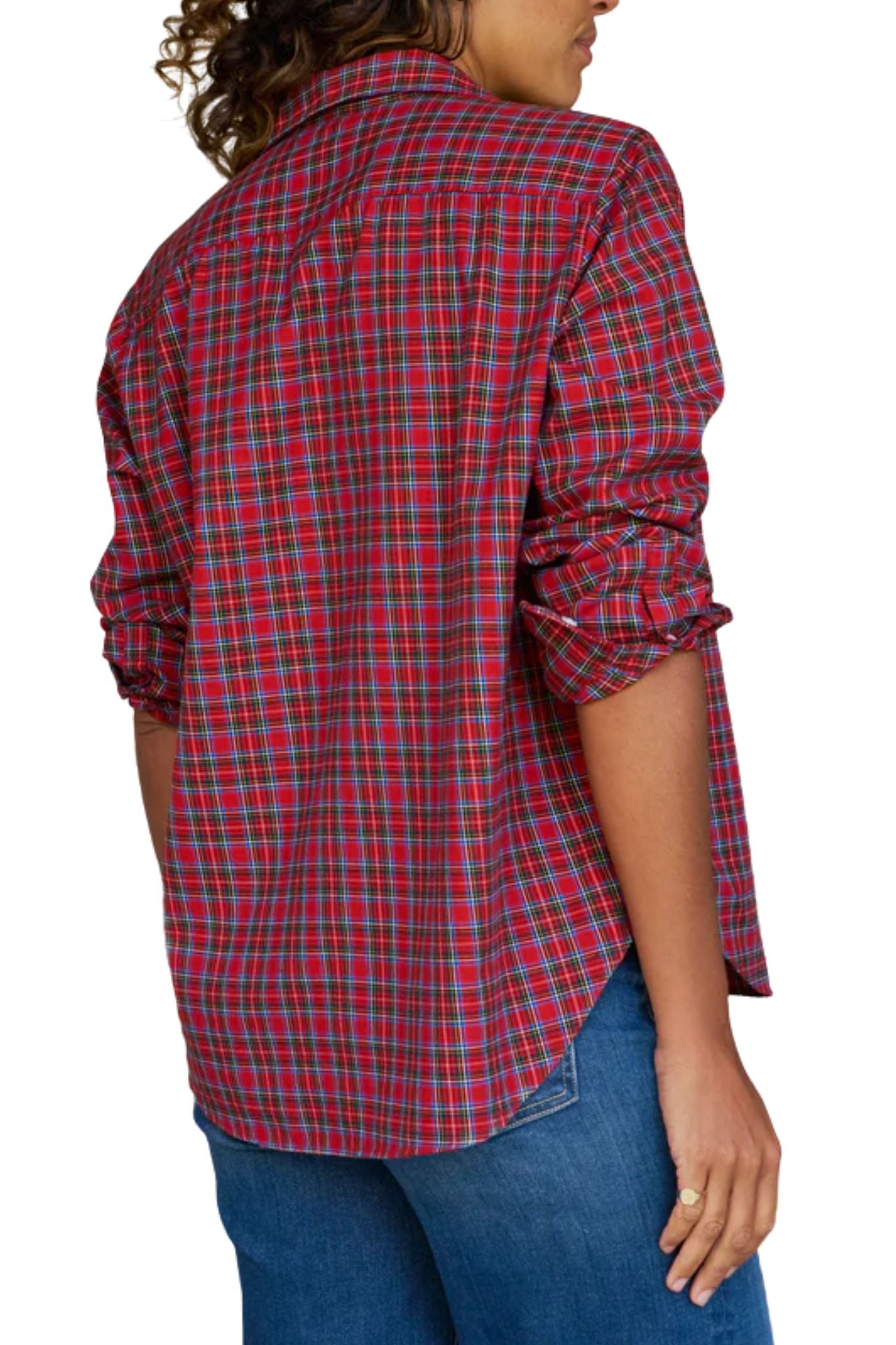 Frank & Eileen Relaxed Button - Up Shirt - Vermillion