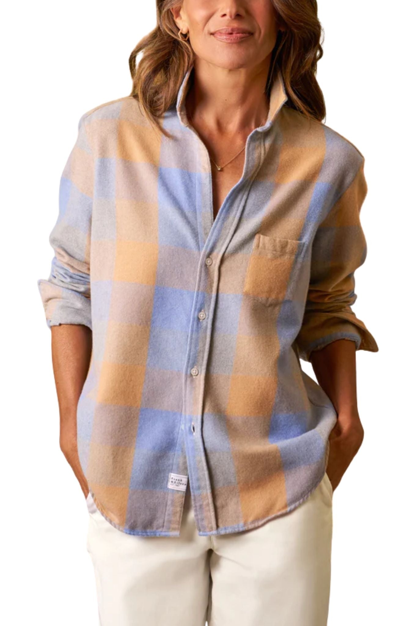 Frank & Eileen Relaxed Button - Up Shirt - Vermillion