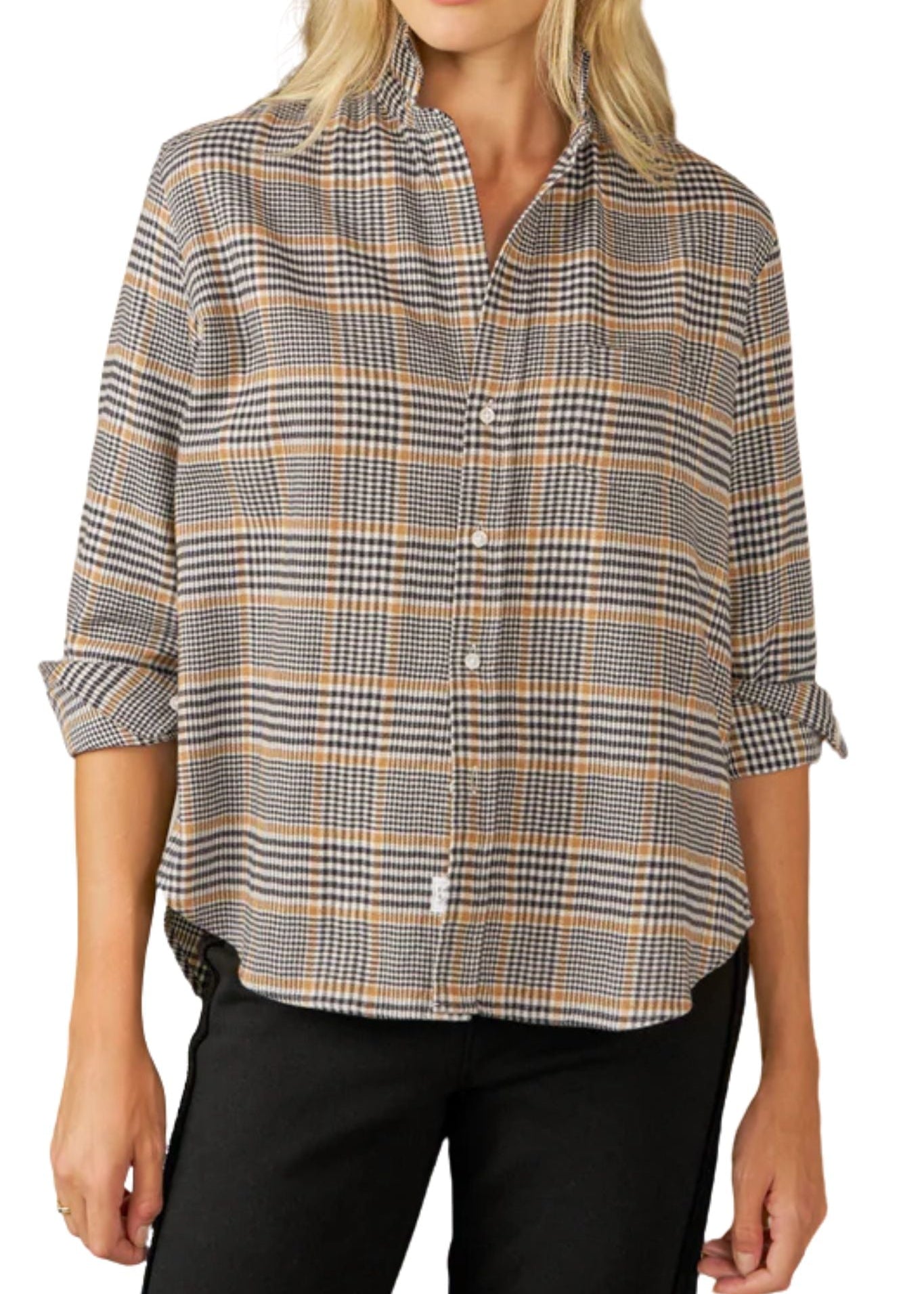 Frank & Eileen Relaxed Button - Up Shirt - Vermillion