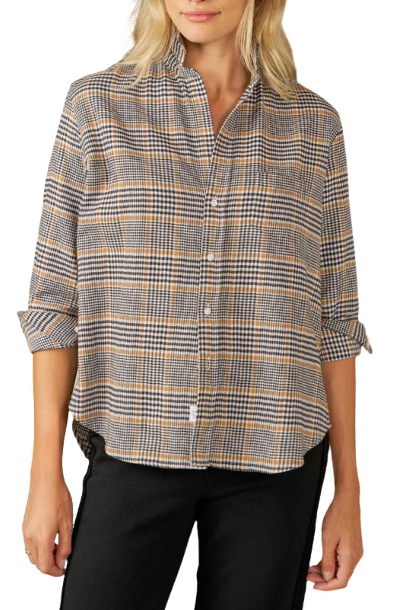 Frank & Eileen Relaxed Button - Up Shirt - Vermillion